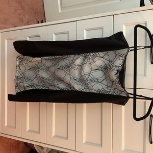 Adorable spider web dress